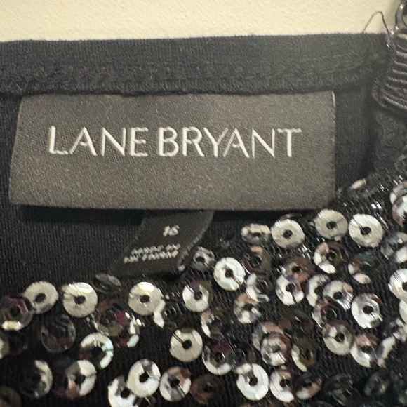 Black Sequin Women's Top - Picture 4 of 4